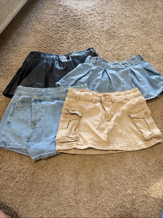SHEIN Dresses & Skirts - Women’s size medium mini skirt bundle